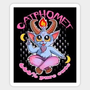 baphomet cute Magnet